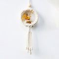 Air Plant Holder Macrame Wall Hanging Boho Decor  Flower Pot Farmhouse Garden Pots Planters Bedrrom Balkon Decoration Gift