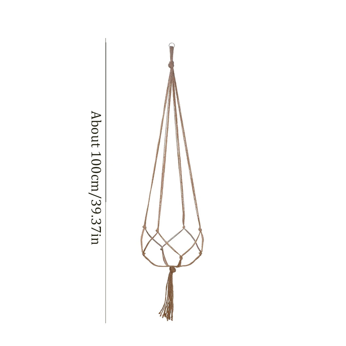 Plant Hanger Rope After Balcony Accessories Hanging Flowerbed Pot Garden Decorations Pots for Plants Suspension Flower Flowerpot