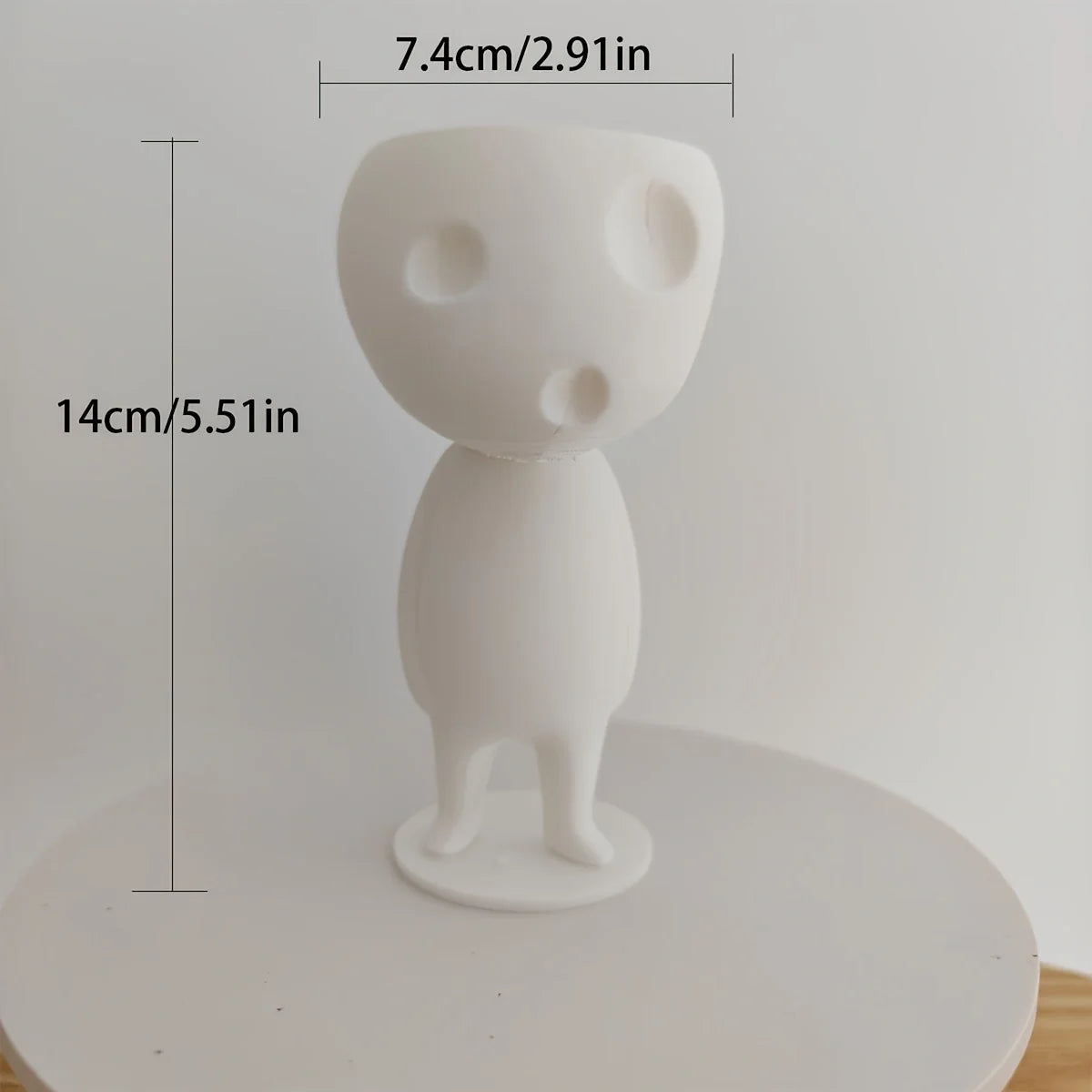 3D technology printing decorative ornaments, very creative and interesting succulent planting pots, creative succulent planting