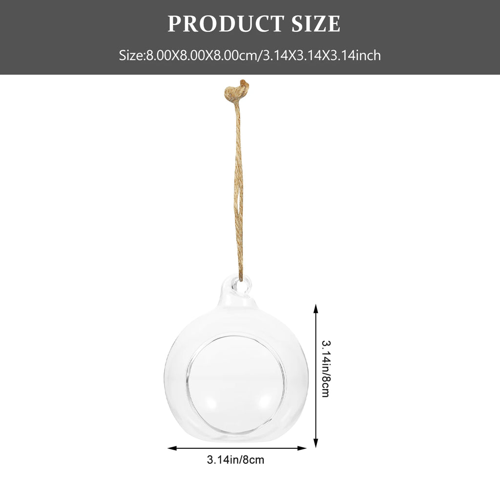 Hanging Glass Terrarium Globe Plant Air Holders Planter Holder Plants Vase Hydroponic Wall Globes Container Pot