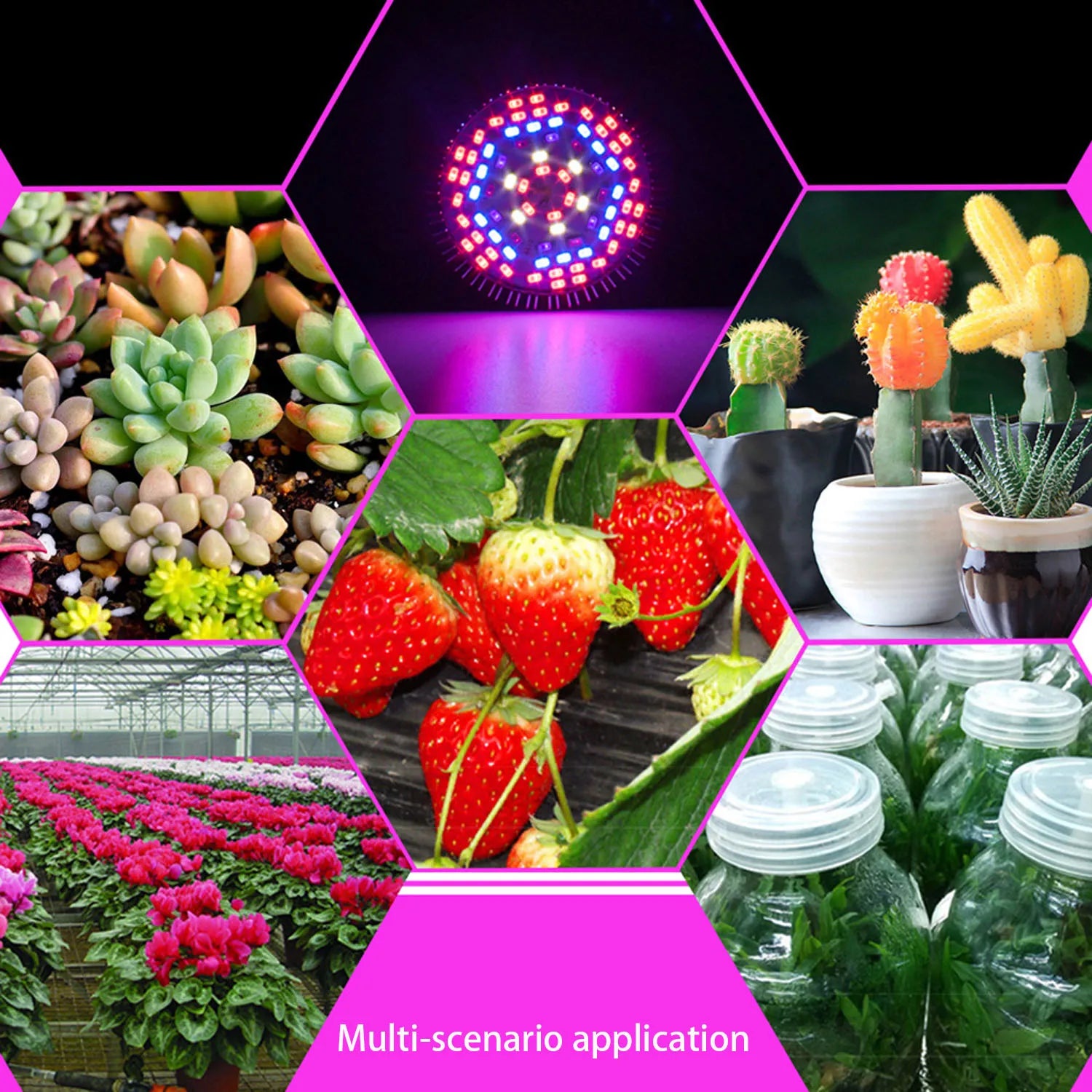 50/80/100/150W Phyto Lamp Full Spectrum LED Grow Light E27 Plant Lights Fitolamp For Indoor Seedlings Flower Grow Tent GrowBox