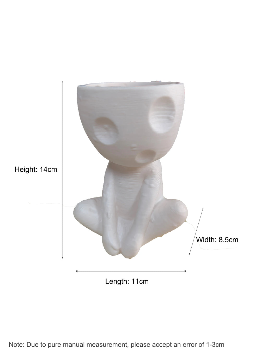 Creative Tree Elves Planter Pot Gardening Pot Small Plant Holder Plant Flower Pots for Indoor Plants Balcony Decoration Ornament
