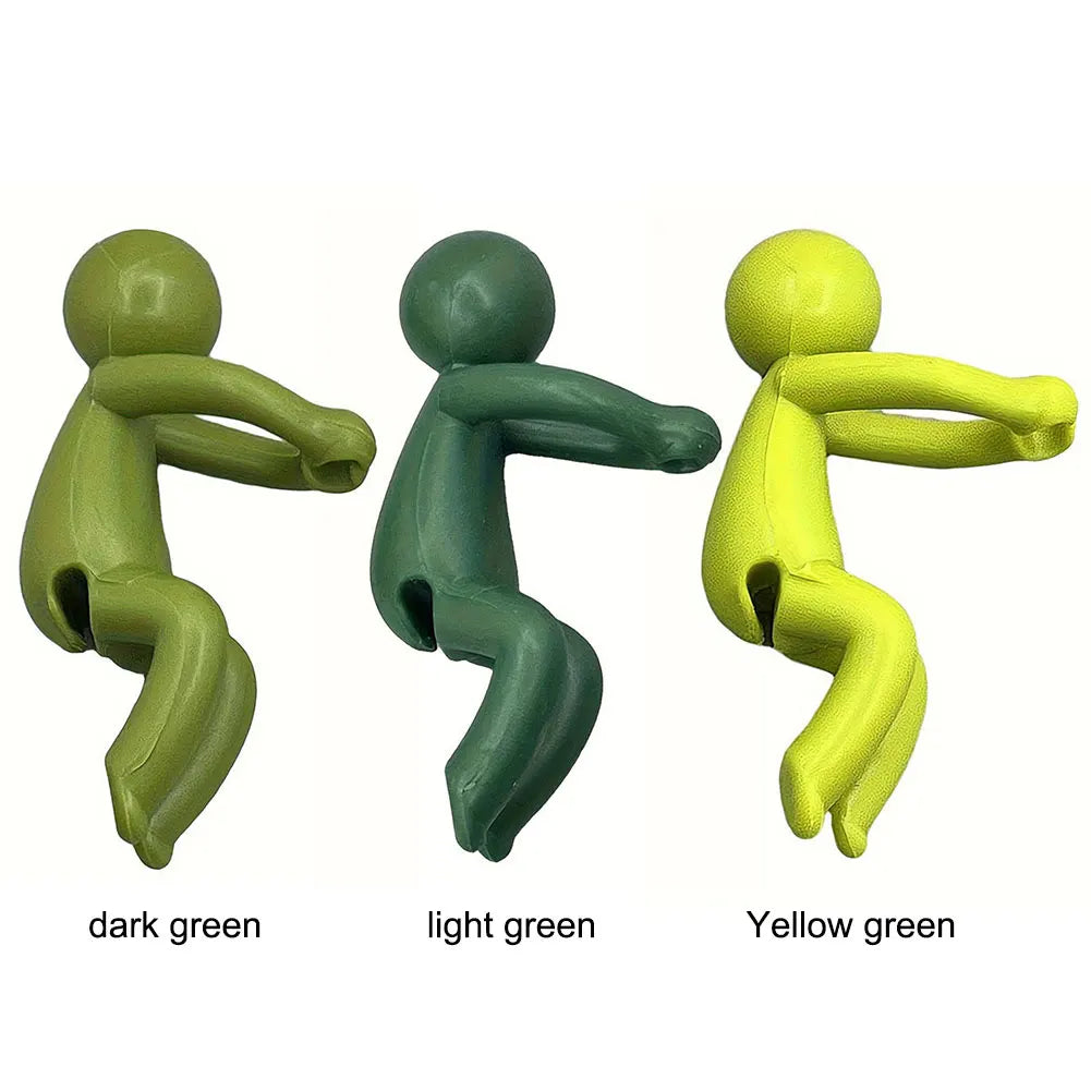 1-6 PCS Cute Plant Stand Plastic Plant Support Pile Greenhouse Arrangement Fixed Rod Indoor Flower Plant Vine Climbing Bracket