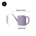 Plant Watering Can 1L Portable Watering Pot Household Transparent Watering Pot Garden Watering Pot Tool For Balcony Patio