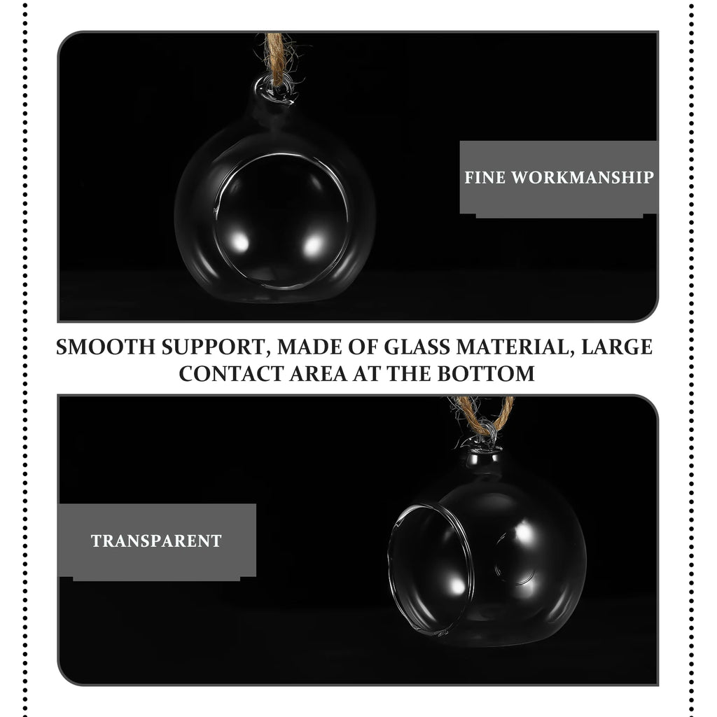 Hanging Glass Terrarium Globe Plant Air Holders Planter Holder Plants Vase Hydroponic Wall Globes Container Pot