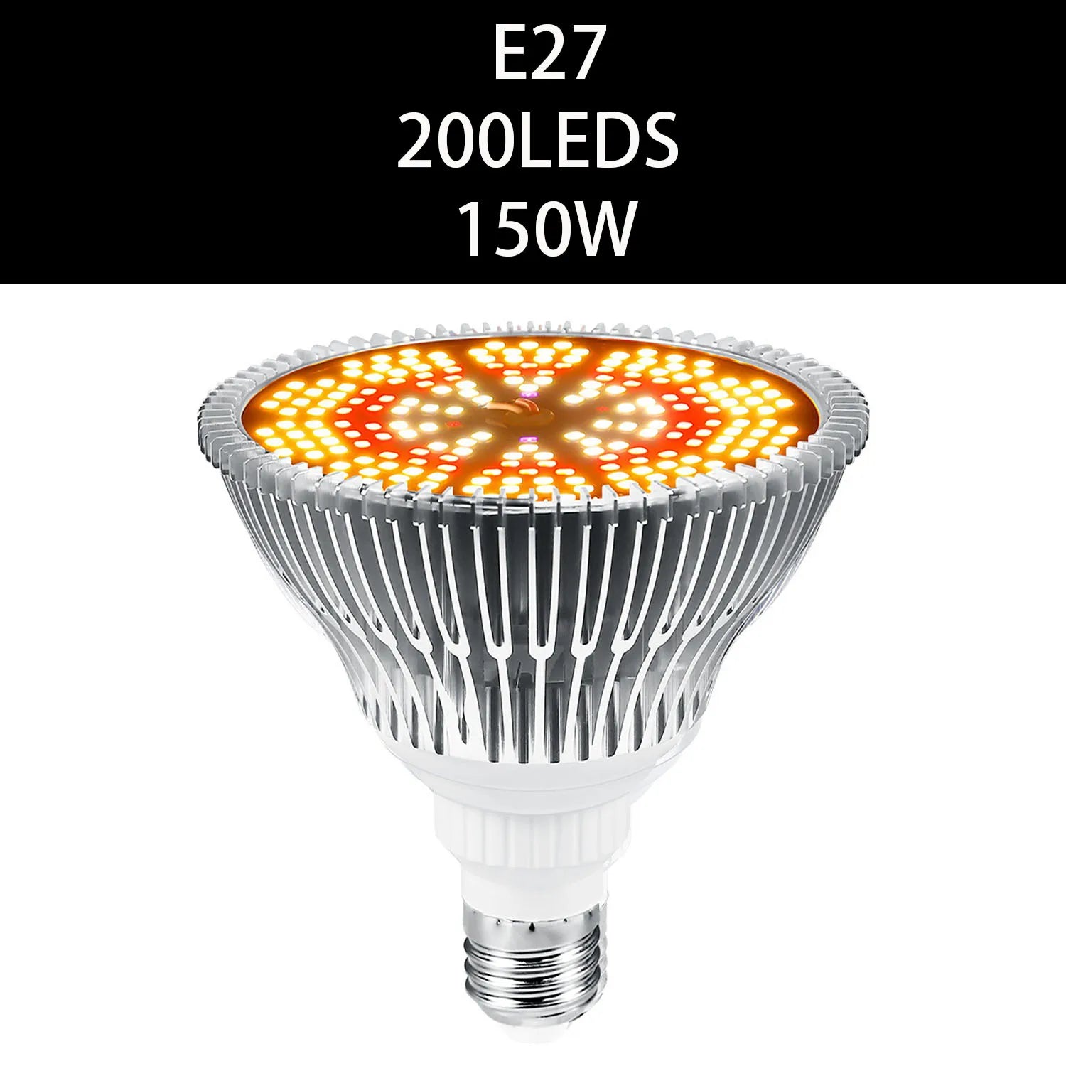 50/80/100/150W Phyto Lamp Full Spectrum LED Grow Light E27 Plant Lights Fitolamp For Indoor Seedlings Flower Grow Tent GrowBox