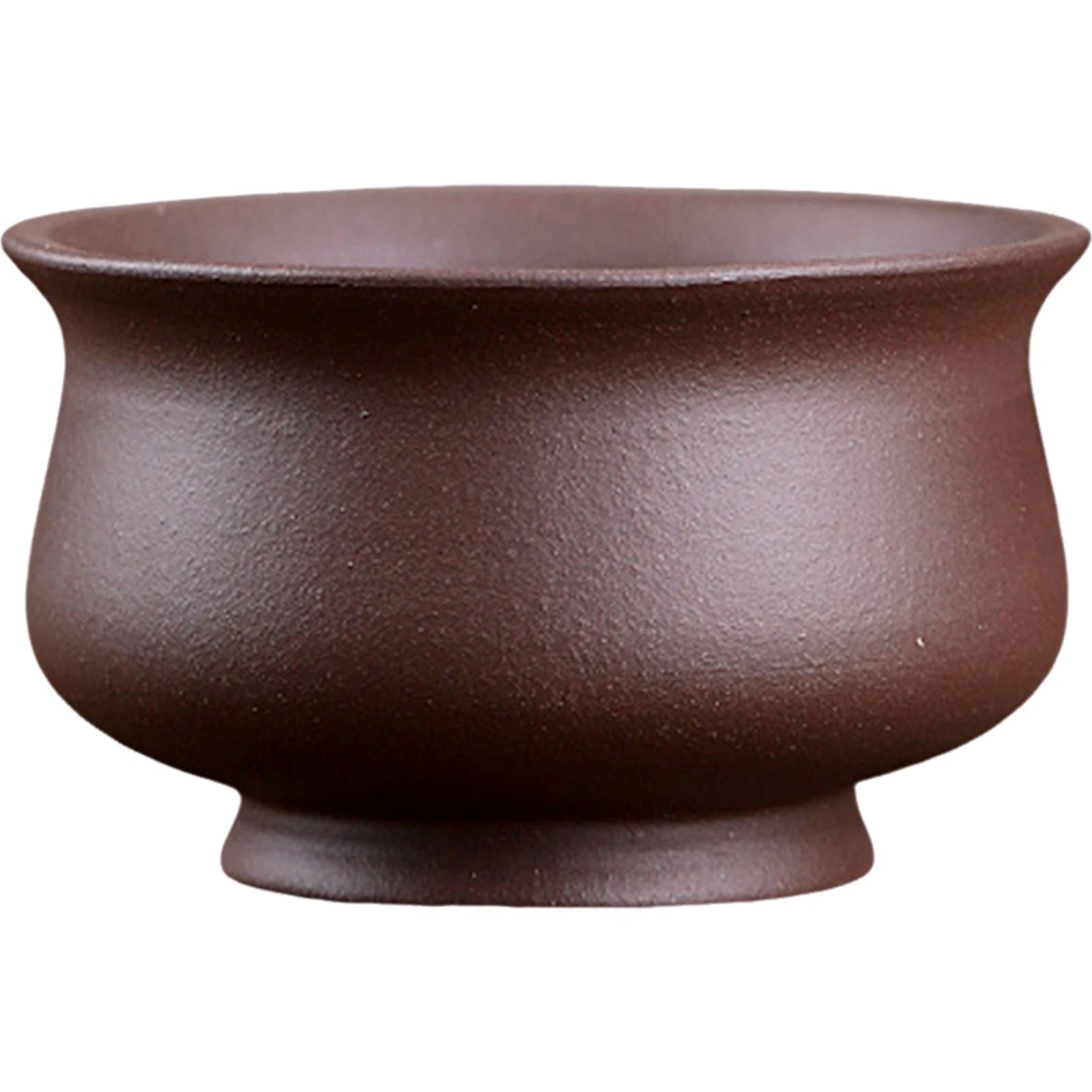 Purple Porcelain Ceramic Flower Pots Drain Hole With Vent Design Easy To For Indoor Outdoor Plants Desktop Bowl Bonsai Basin