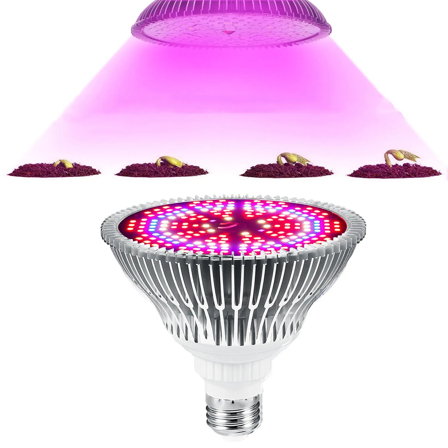 50/80/100/150W Phyto Lamp Full Spectrum LED Grow Light E27 Plant Lights Fitolamp For Indoor Seedlings Flower Grow Tent GrowBox