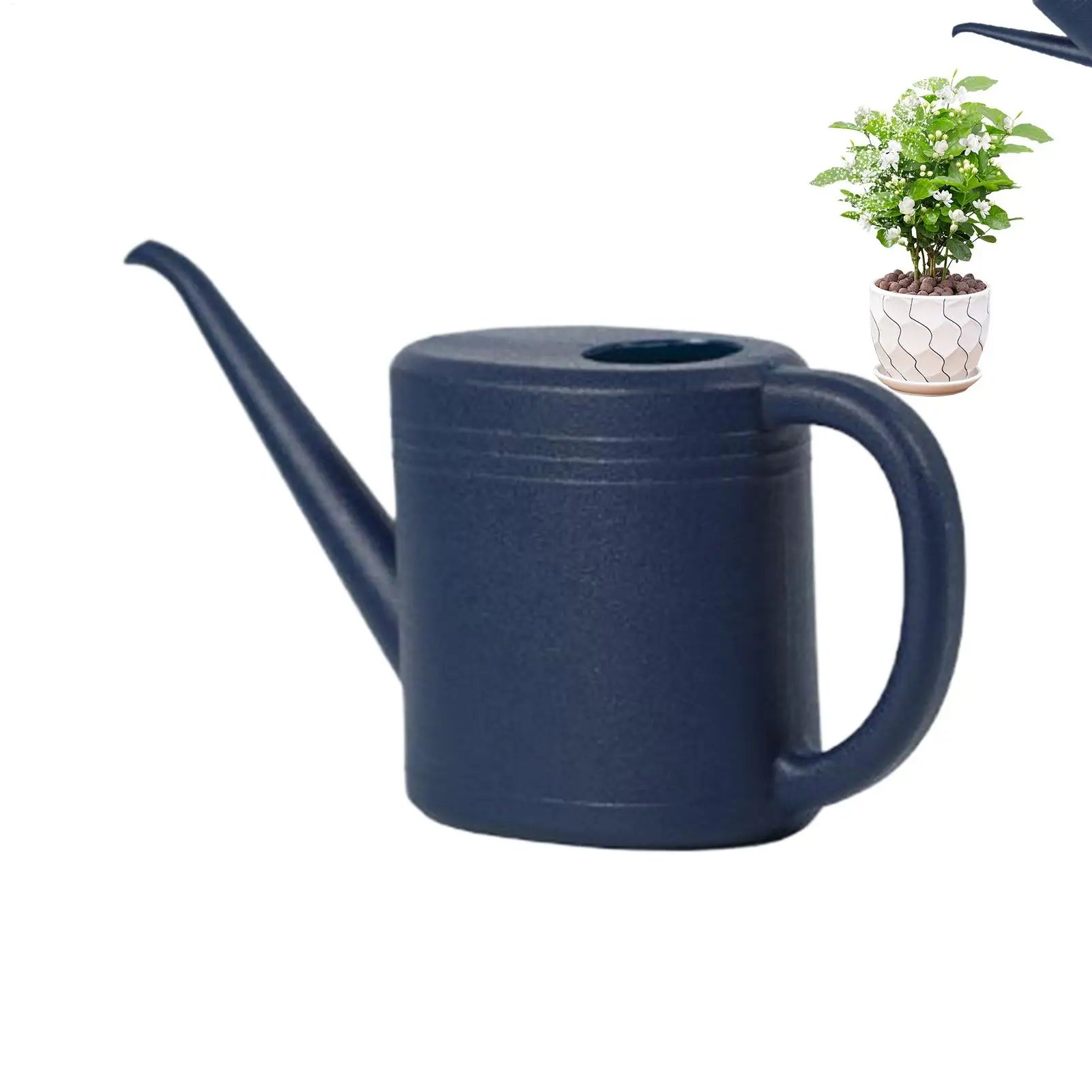 Plant Watering Can 1L Portable Watering Pot Household Transparent Watering Pot Garden Watering Pot Tool For Balcony Patio