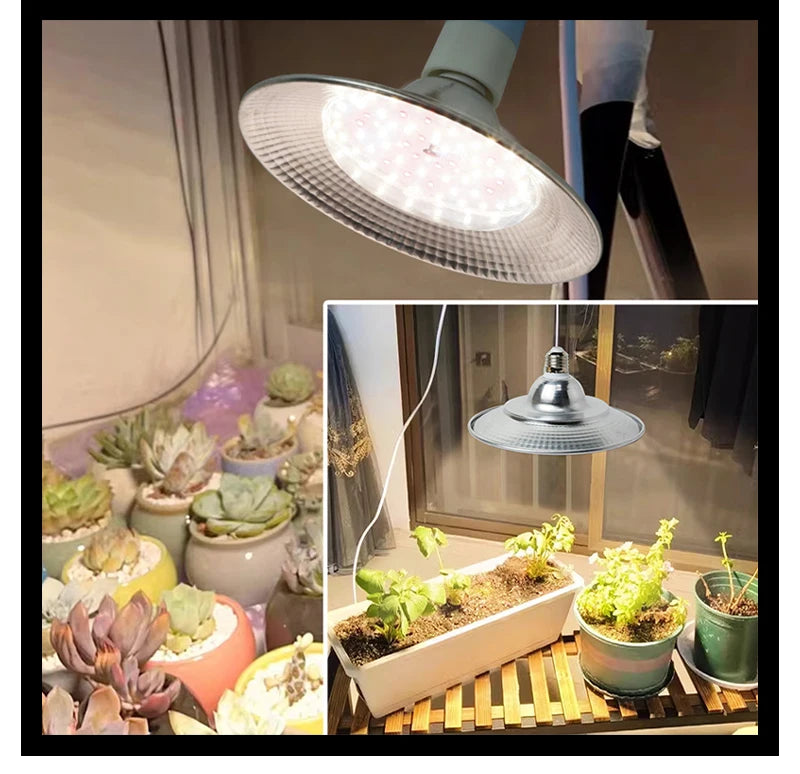 LED Grow Light 18W AC85-265V Full Spectrum E27 Sunlike Phytolamp Bulb Plants Flower Greenhouse Tent Hydroponic Plant Growth Lamp