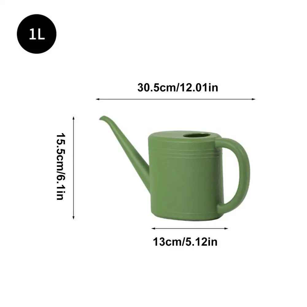 Plant Watering Can 1L Portable Watering Pot Household Transparent Watering Pot Garden Watering Pot Tool For Balcony Patio