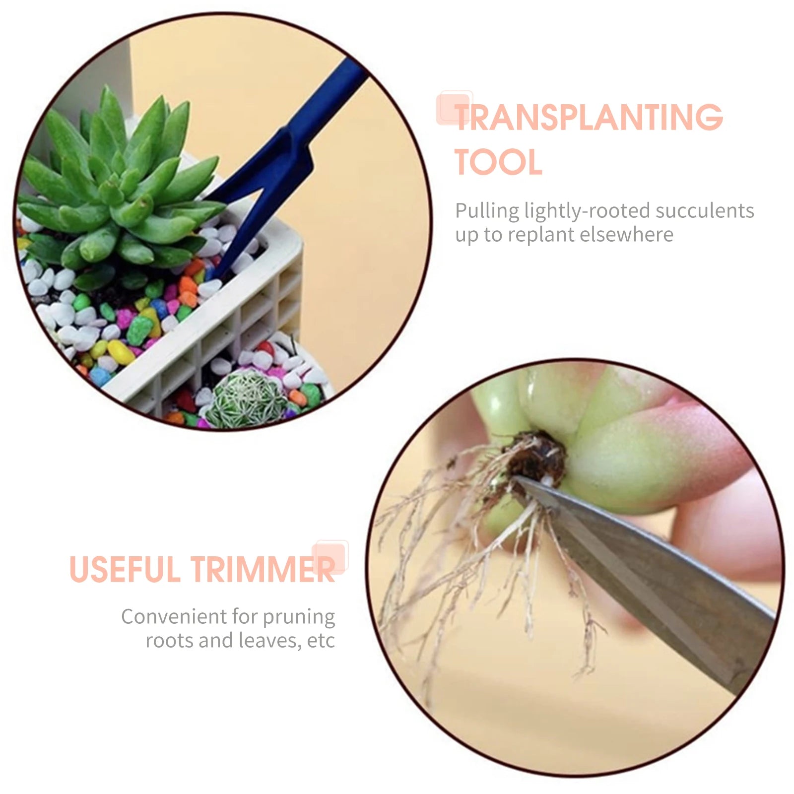 Mini Garden Planting Tool Set Bonsai Succulent Transplanting Miniature Fairy Gardening Hand Tools Flower Vegetable Potted Tools