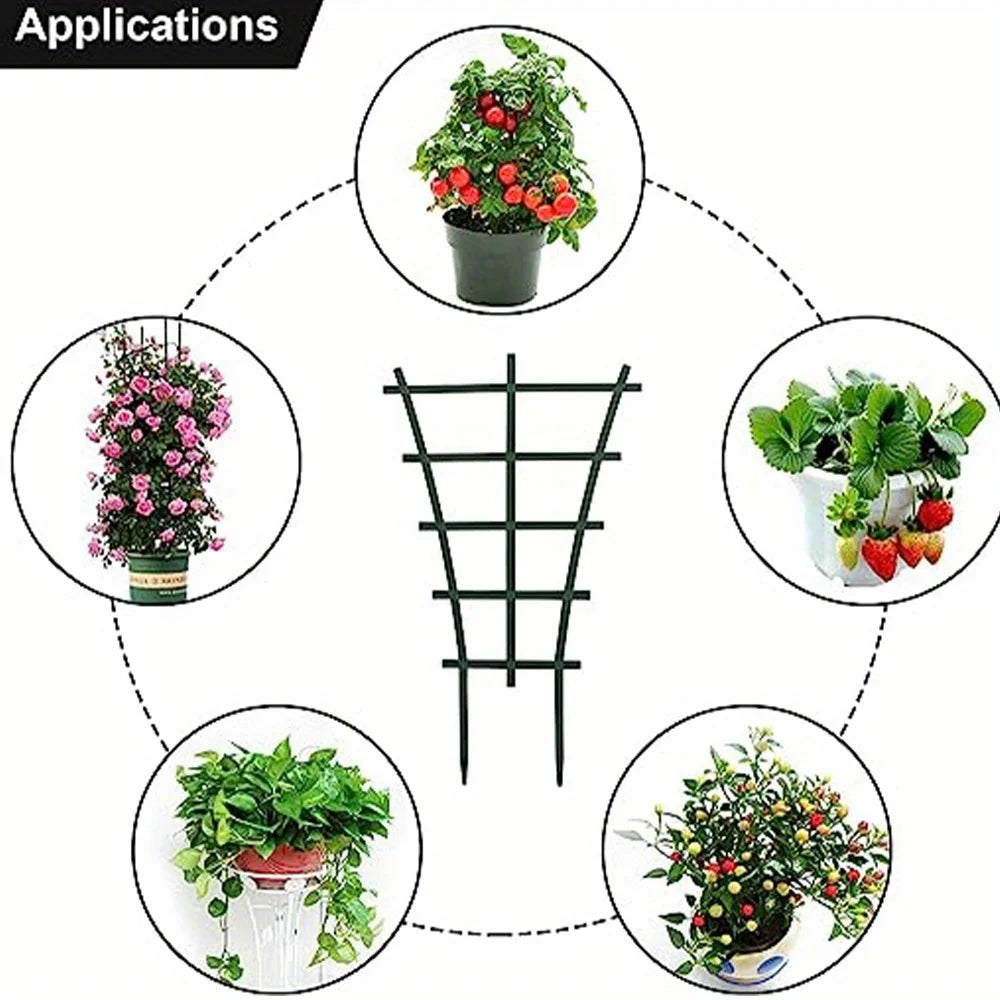 Stackable Plant Trellis Ladders | Indoor/Outdoor Use, Ideal for Climbing Vines, Roses, Lavender, and More| Modern Plant Holder.