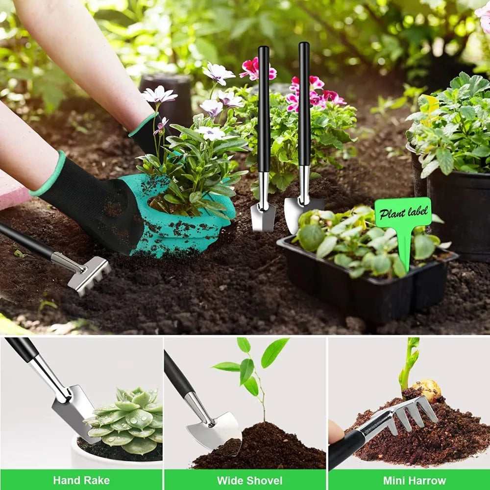Bonsai Tools Kit- 24 PCS Bonsai Tree Kit Tools for Beginners, Bonsai Starter Trimming Care Kit Bonsai Pruning Kit