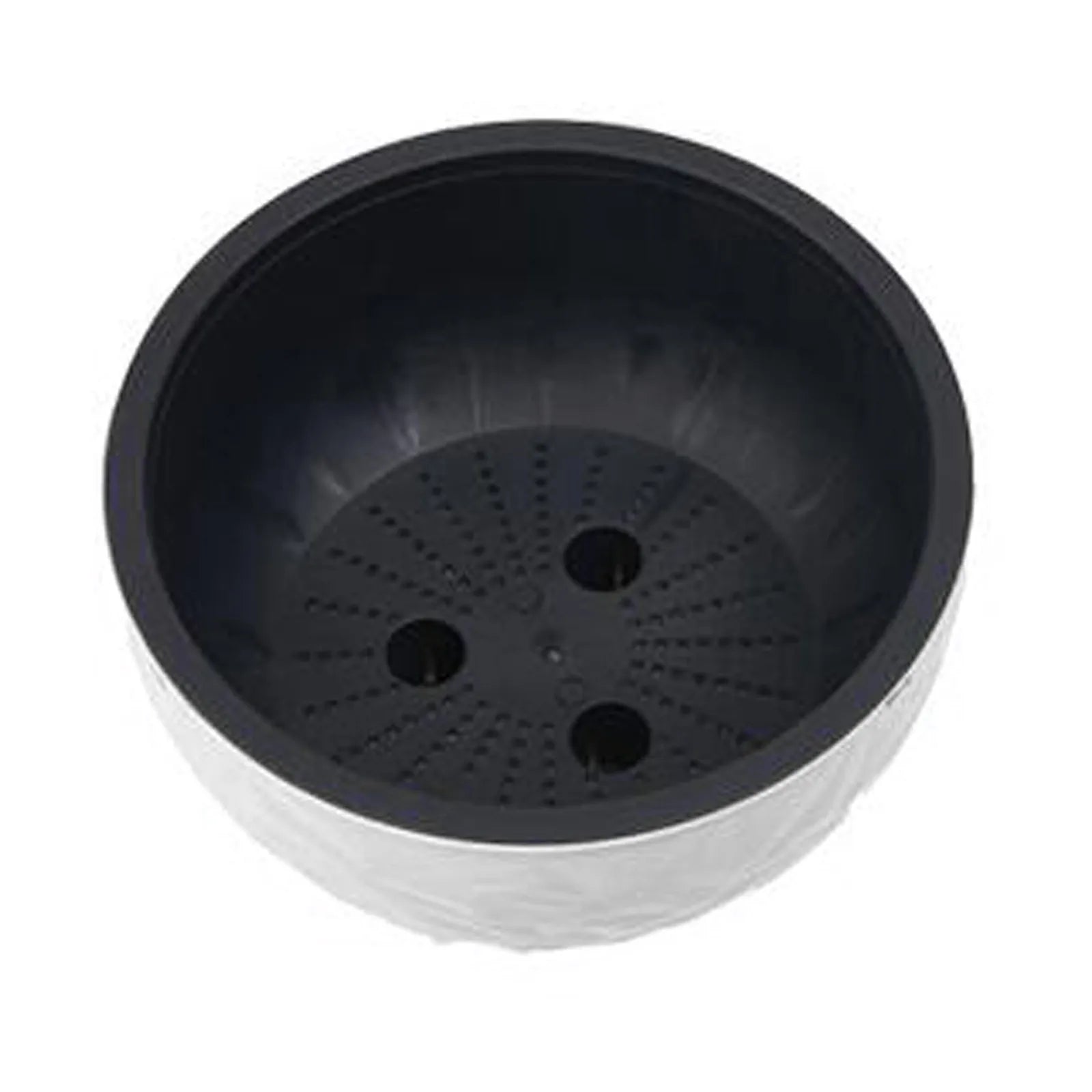 Hanging Planter Garden Flower Pots Hanging Planter Basket for Indoor Outdoor Plants with Drain Holes, White Plant Containers