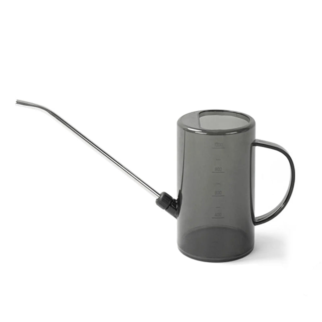 1L/1.5L Indoor Plants Watering Can Transparent Detachable Stainless Steel Long Spout Watering Can for Flower Pot Garden Tools