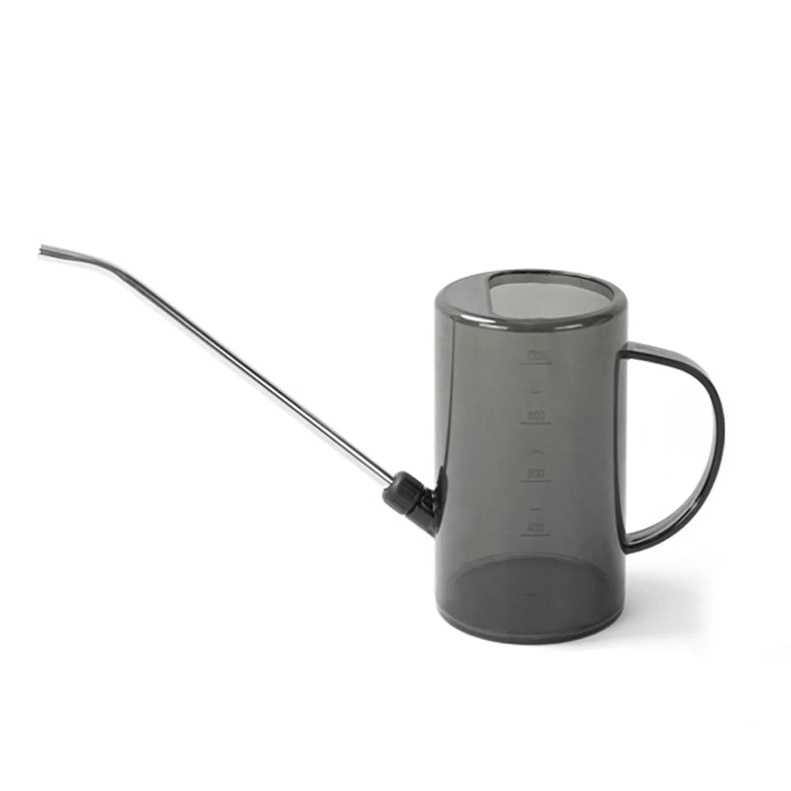 1L/1.5L Indoor Plants Watering Can Transparent Detachable Stainless Steel Long Spout Watering Can for Flower Pot Garden Tools