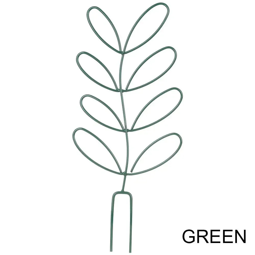 Creative Potted Ornament Home Decoration Plant Trellis Garden Arrangement Leaf Shape Bracket Vine Climbing Support