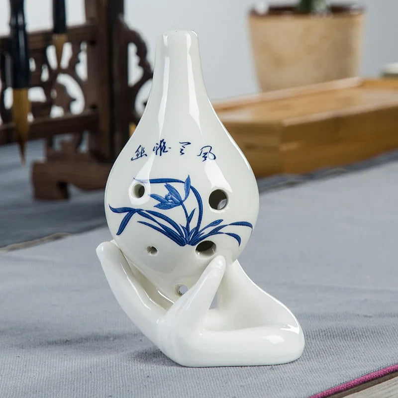 1PC White Porcelain Ceramic Air Plant Tillandsia Holder Flower Office Desk Decor Chic Home Decoration Garden Ornaments 8x5x4.7cm