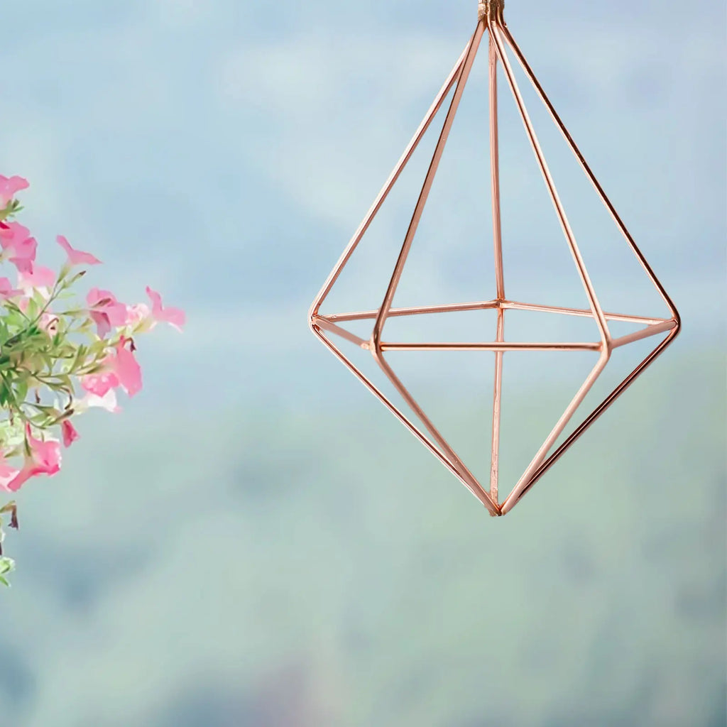 Geometric Macrame Pot Pocket Wall Boho Courtyard Home Decor Gardening Green Plant Hanging Stand Air Plant Holder Home Decor