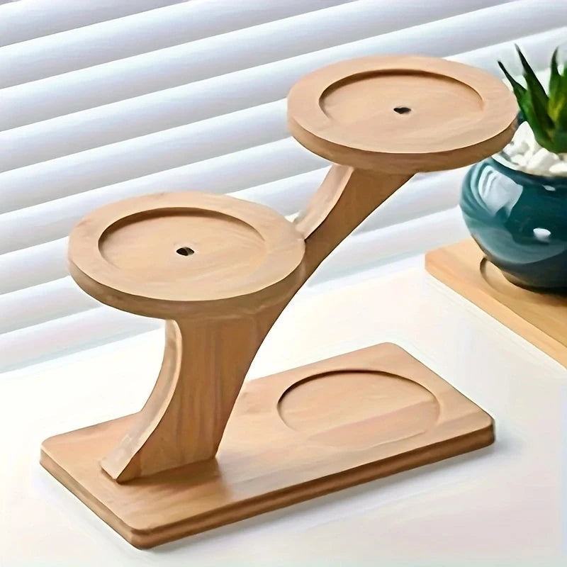 Mini Plant Stands for Window Sill & Desk, Small Indoor Decorative Shelves - Lightweight Space-Saving 3 Tier Home Office Decor
