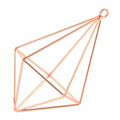 Hollow Flowerpot Propagation Stations Glass Hanging Geometric Plant Iron Stand Air Plant Holder Wedding Home Dinning Room Decor