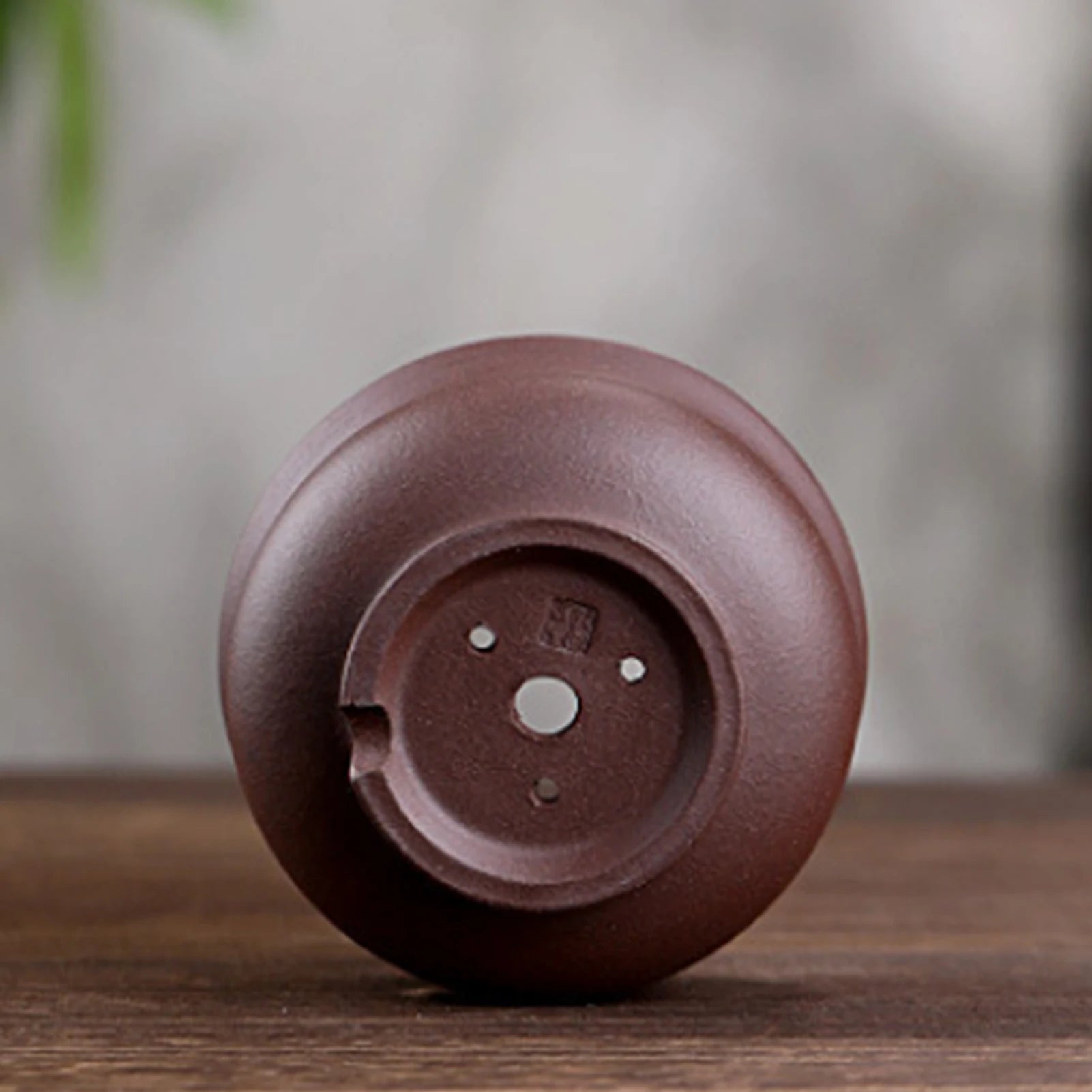 Purple Porcelain Ceramic Flower Pots Drain Hole With Vent Design Easy To For Indoor Outdoor Plants Desktop Bowl Bonsai Basin