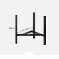 Indoor Plant Stands For Living Room Adjustable Metal Heavy Duty Outdoor Corner Stable Plant Holder Fits 8 to 12 Inches