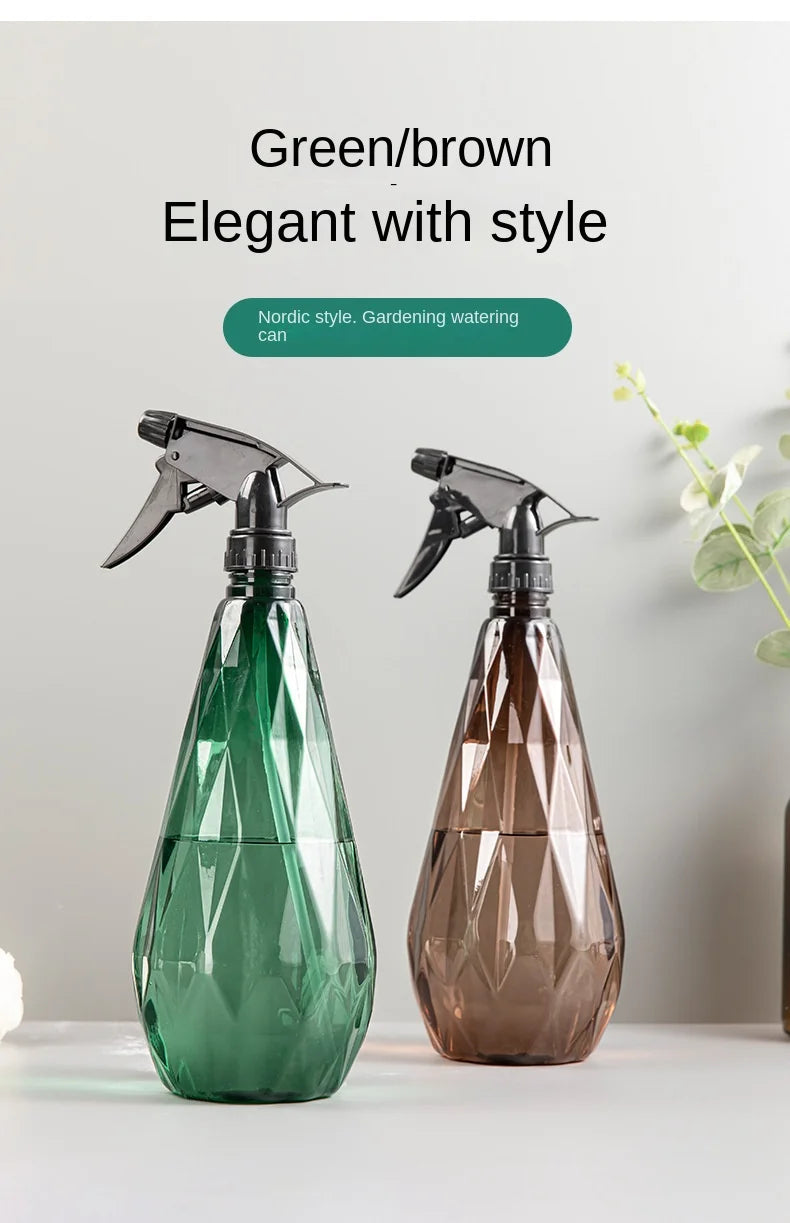 500/1000ml Sprayer Bottle Plant Flower Watering Cans Manual Mist Water Spray Pot Household Garden Watering Irrigation Tools