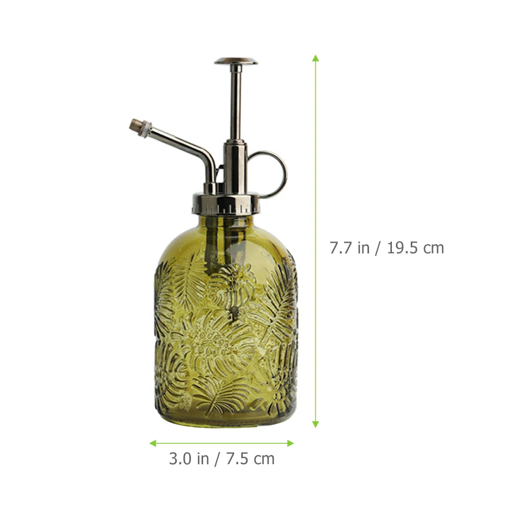 Glass Plant Mister Spray Bottle Vintage Plant Spritzer Watering Bottle Plants Watering Can  Gardening Home Sprinklers