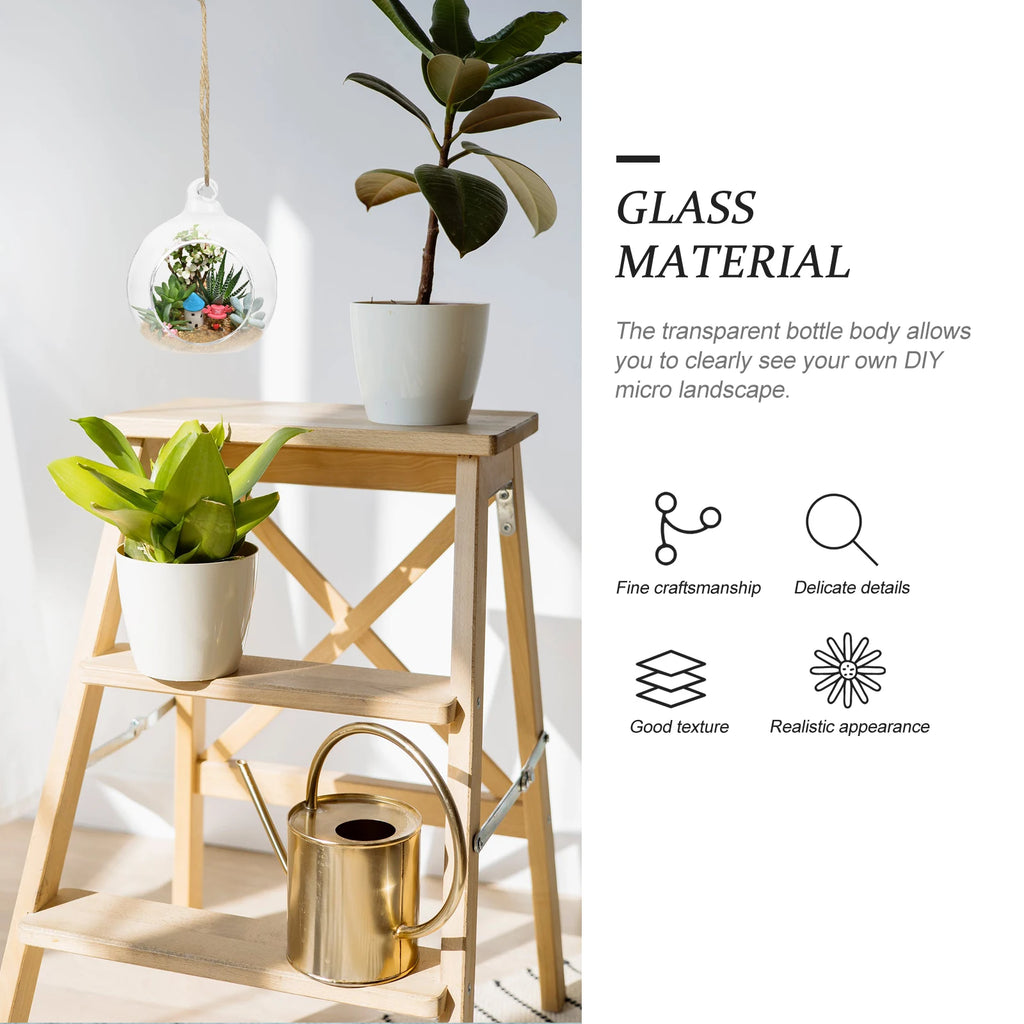 Hanging Glass Terrarium Globe Plant Air Holders Planter Holder Plants Vase Hydroponic Wall Globes Container Pot