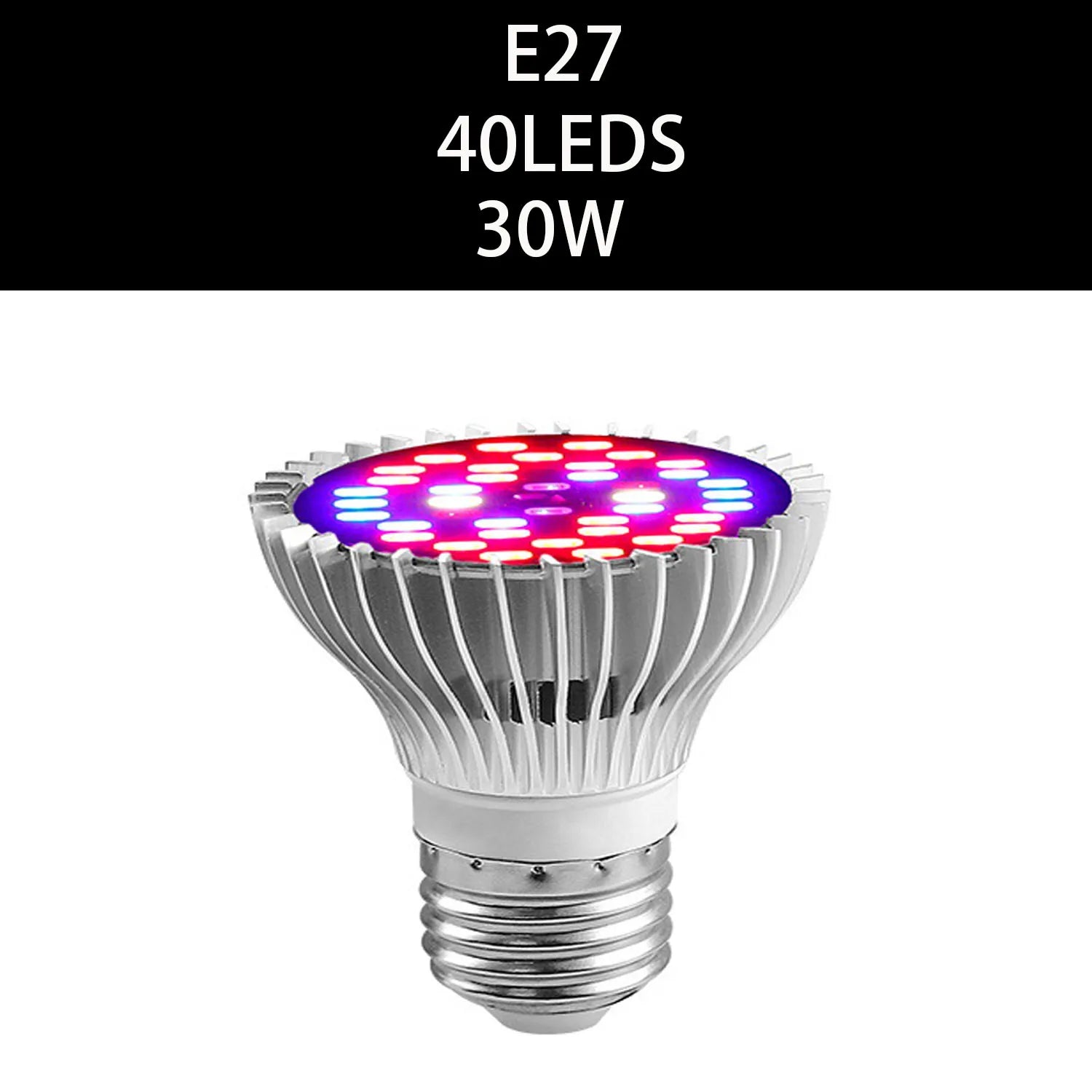 50/80/100/150W Phyto Lamp Full Spectrum LED Grow Light E27 Plant Lights Fitolamp For Indoor Seedlings Flower Grow Tent GrowBox