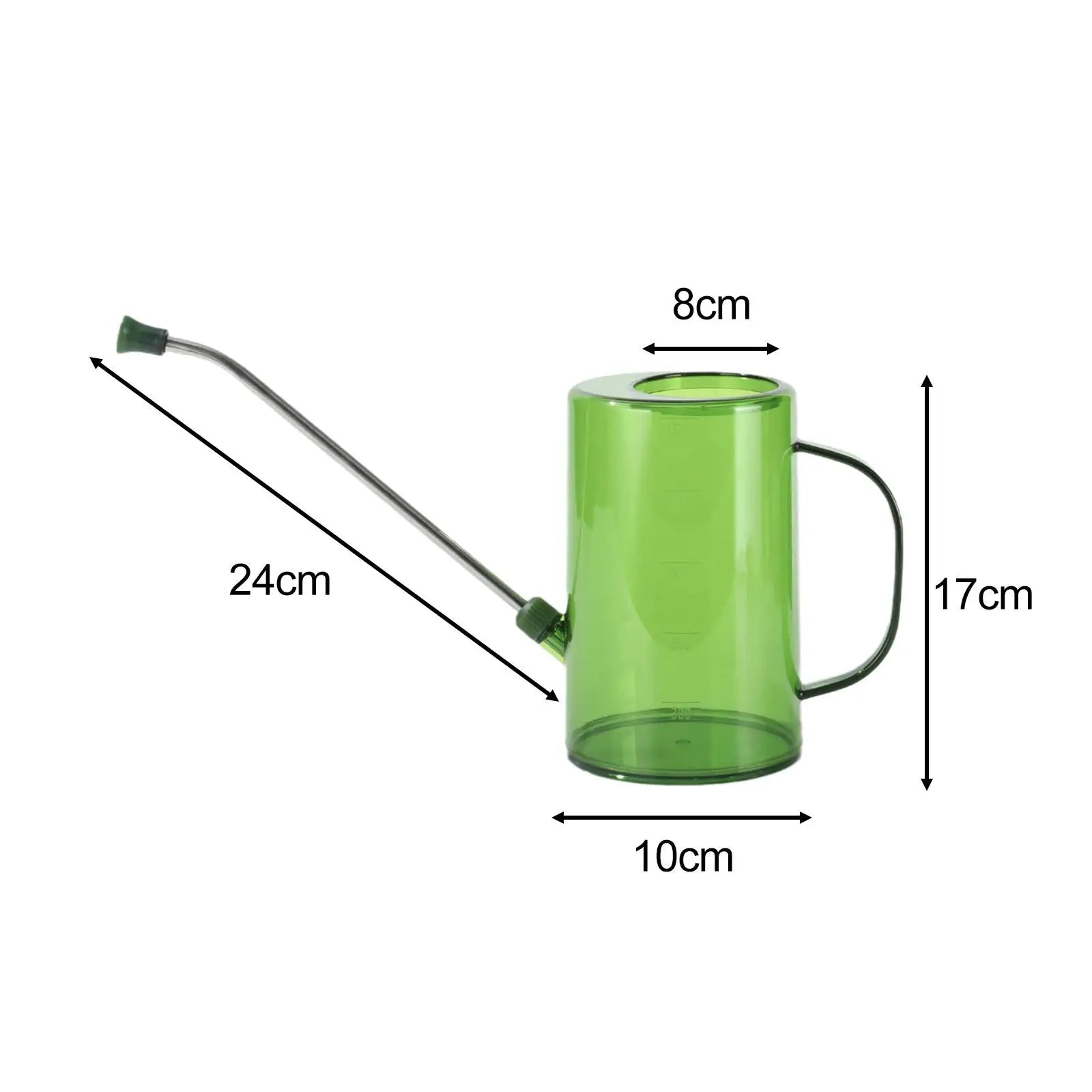 Watering Can with Long Spout, Water Can, Plant Watering Can, 1 L, for Watering