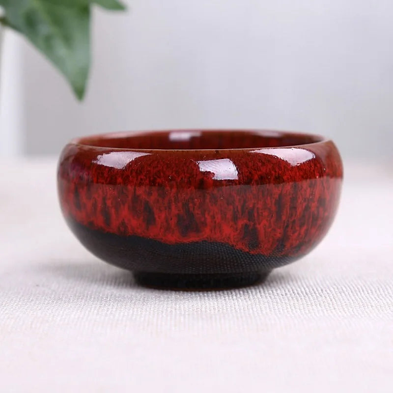 6pc Kiln-changed Flower Pot Bonsai Ceramic Pots For Plants Mini Succulent Plant Small Cactus Outdoor Container Modern Decorative