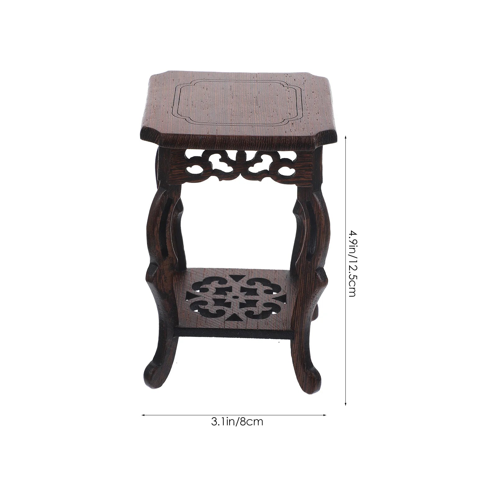 Wooden Plant Stand Holder Flower Pot Base Plant Stand Flower Pot Rack For Garden Patio Craft Ornament Base Basin
