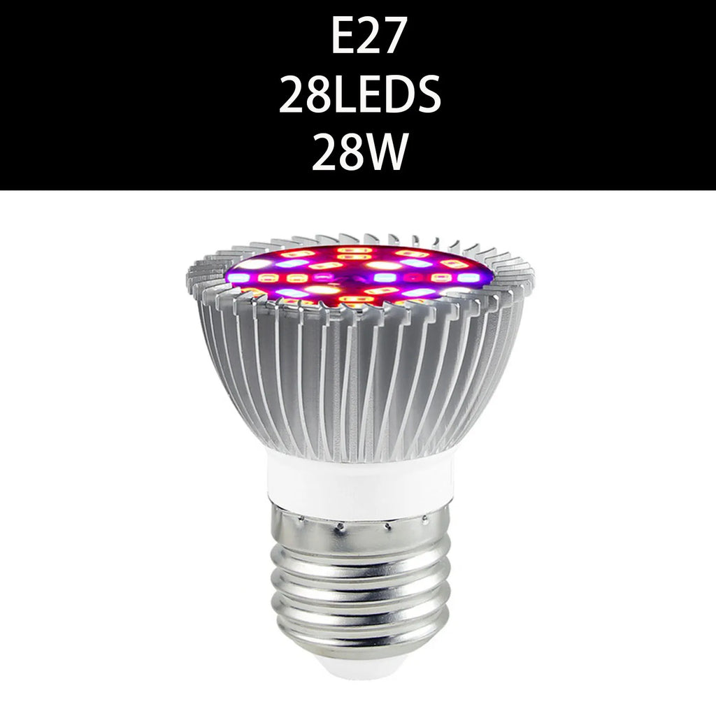 50/80/100/150W Phyto Lamp Full Spectrum LED Grow Light E27 Plant Lights Fitolamp For Indoor Seedlings Flower Grow Tent GrowBox