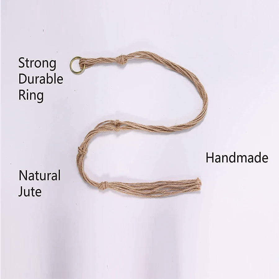 Plant Hanger Rope After Balcony Accessories Hanging Flowerbed Pot Garden Decorations Pots for Plants Suspension Flower Flowerpot