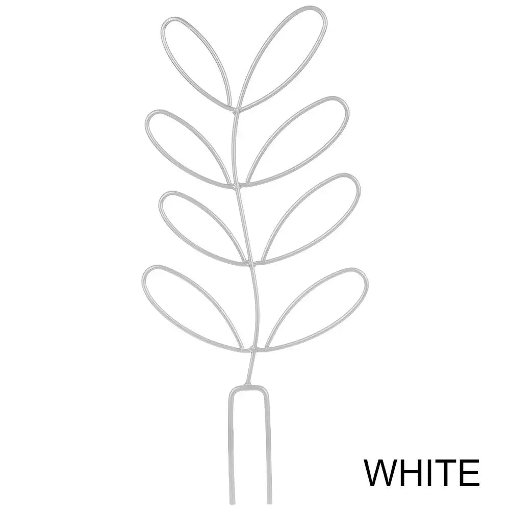 Creative Potted Ornament Home Decoration Plant Trellis Garden Arrangement Leaf Shape Bracket Vine Climbing Support