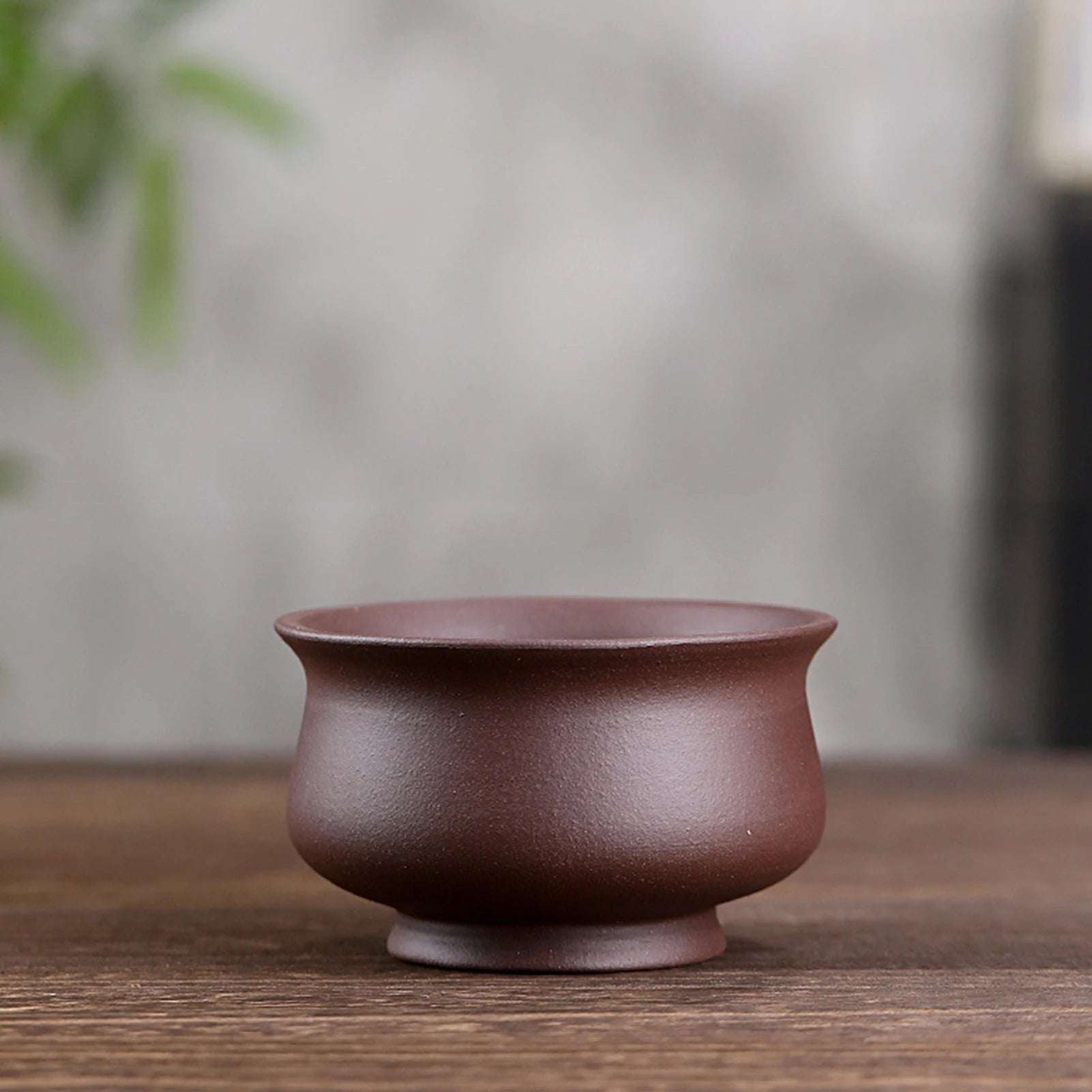 Purple Porcelain Ceramic Flower Pots Drain Hole With Vent Design Easy To For Indoor Outdoor Plants Desktop Bowl Bonsai Basin