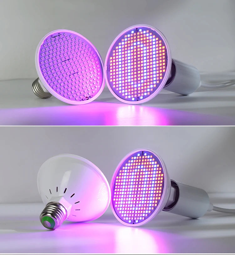LED Plant Grow Light LED Lamp E27 Plant Lamp Fitolamp Full Spectrum Indoor Hydroponics Flower Seedling LED Spotlight Bulb