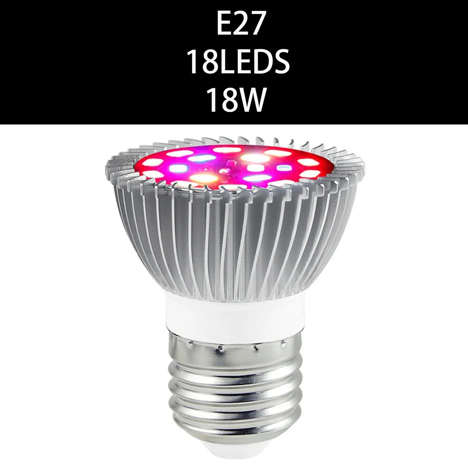 50/80/100/150W Phyto Lamp Full Spectrum LED Grow Light E27 Plant Lights Fitolamp For Indoor Seedlings Flower Grow Tent GrowBox